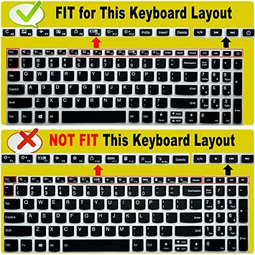 Cover Pelindung Keyboard Bahan Silikon Untuk Lenovo IdeaPad S340 S 430 S340-15WL S340-15api 2019 15.6 inch Z9U3 2020 2021 IdeaPad 3 15ADA05 1505l 15larit 1505