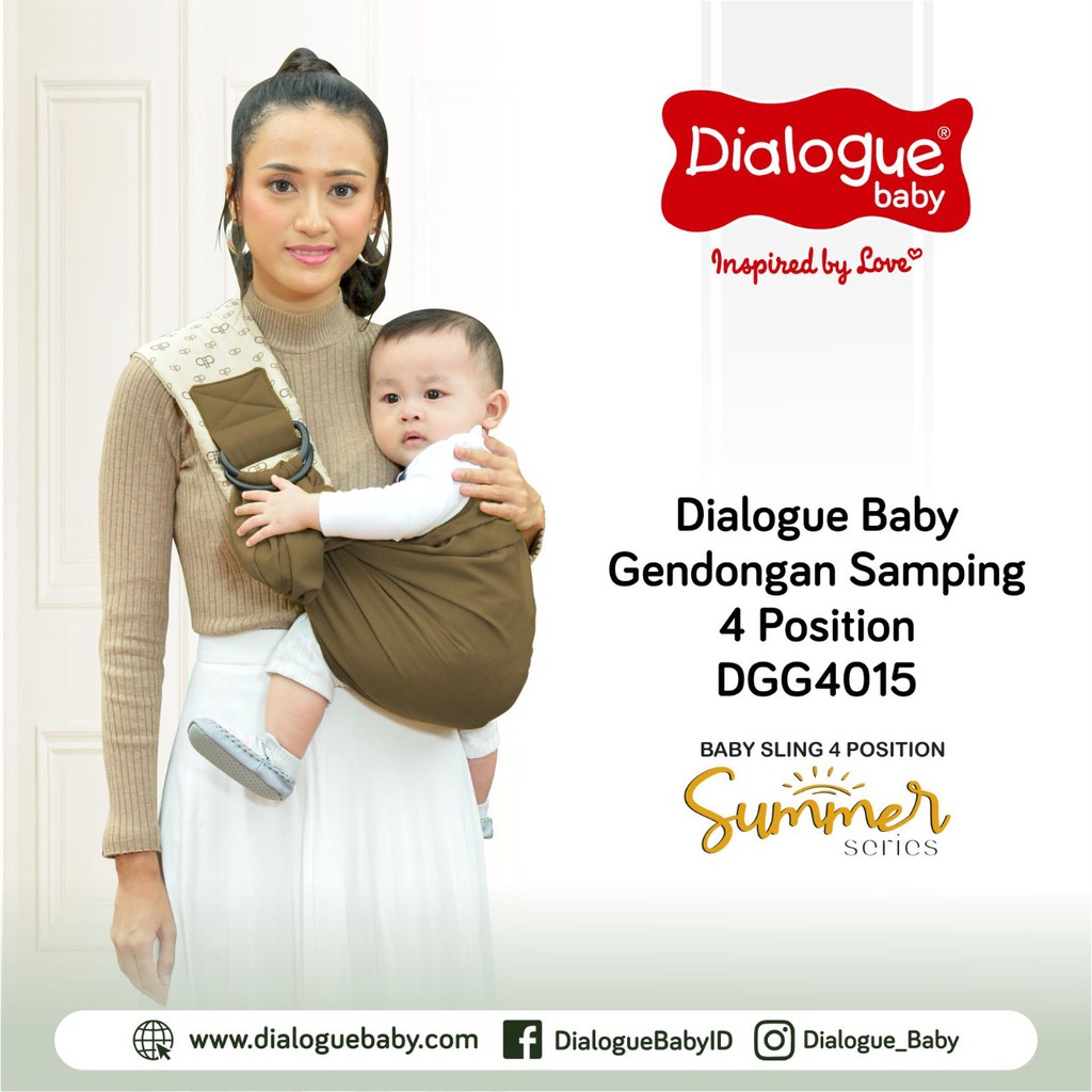 Promo !! PROMOO !!! DIALOGUE BABY GENDONGAN SAMPING DGG 4015/4016 - GENDONGAN SAMPING SPRING SERIES