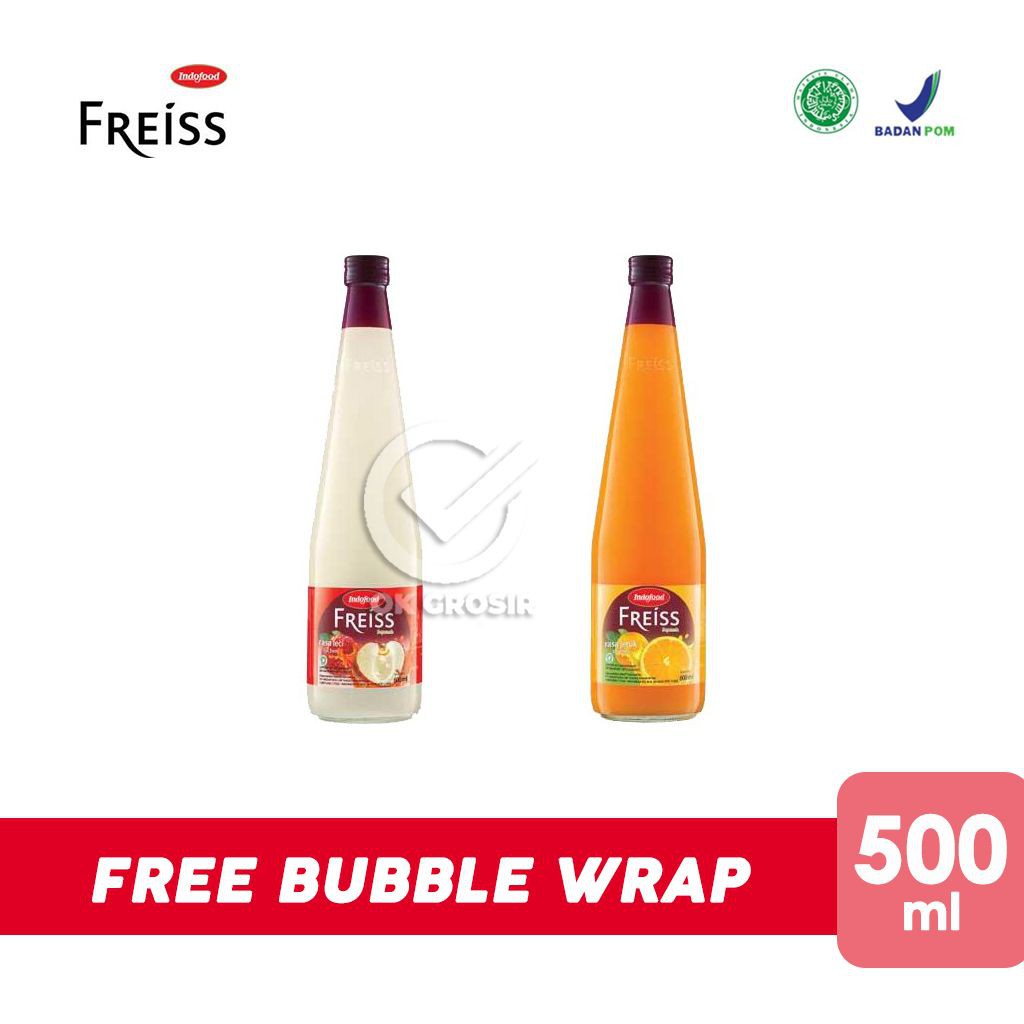 Jual Freiss Squash Orson Sari Buah Segar Halal Botol Kaca 500 Ml