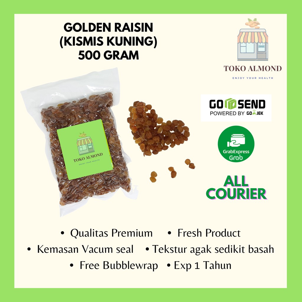 

Kismis Kuning (Golden Raisin) 500gr