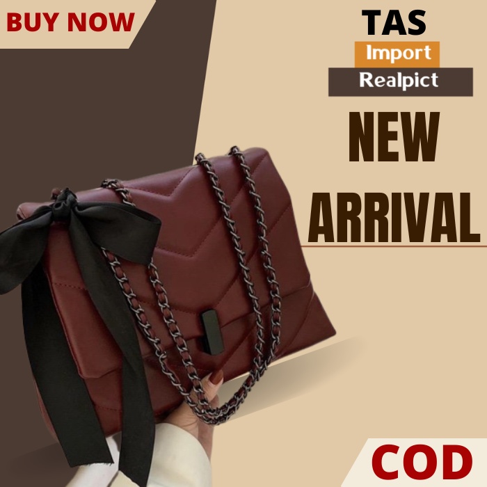 ry060 tas pesta kondangan wanita  slempang import branded kekinian dewasa handbag korea wanita cewe 