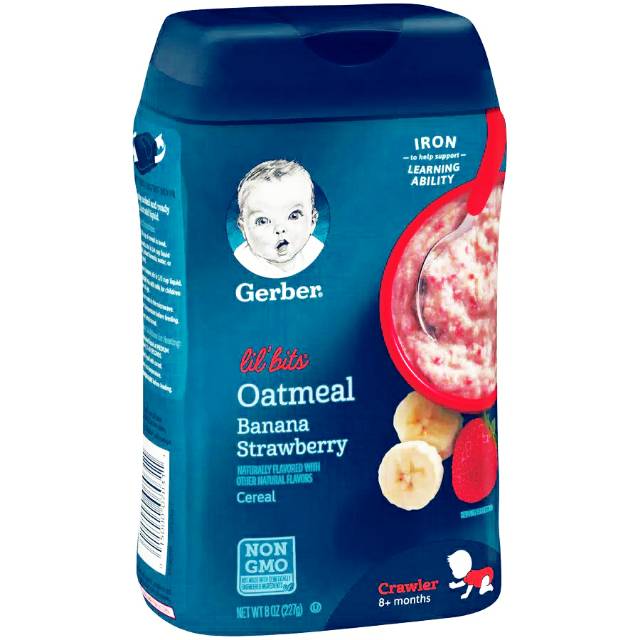BUBUR BAYI - GERBER LIL BITS OATMEAL 227gr / GERBER CEREAL PROMO MPASI BAYI