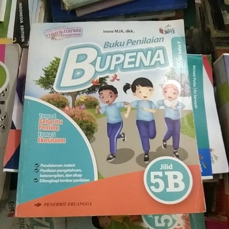 Jual buku bupena SD kelas 5 jilid 5B penerbit Erlangga | Shopee Indonesia