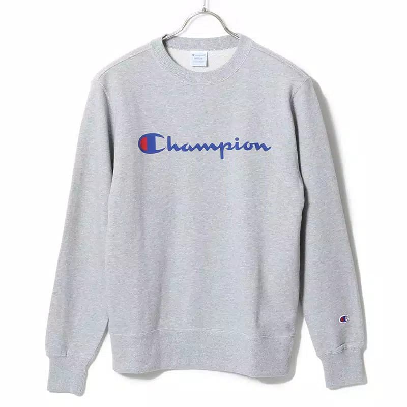 Crewneck Black Champion  Fulltag Complete label