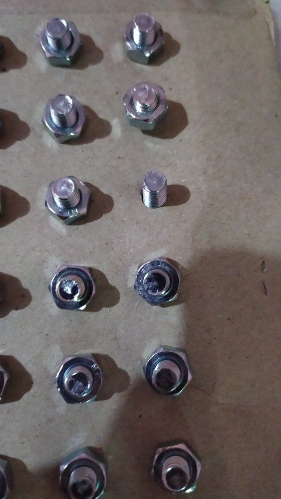 Baut Posh+ Ring Monel Variasi Universal - Baut Monel 124 Penilaian Isi 40 Pcs