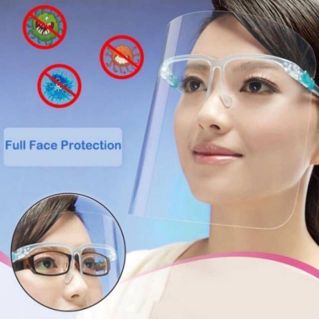 Face Shield Kacamata / Face shield Nagita