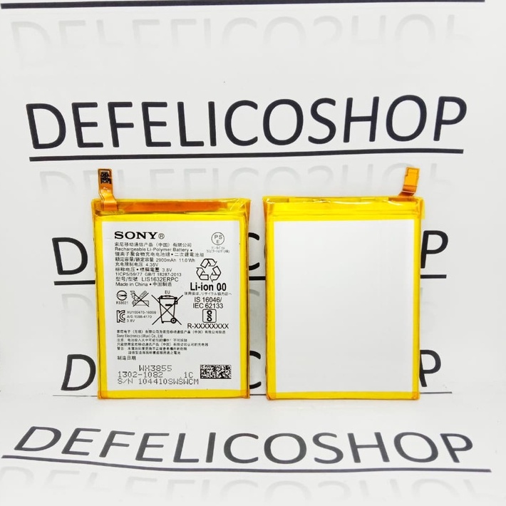 New Baterai HP Sony Xperia XZ XZS Docomo AU SOV34 SOV35 F8331 F8332 SO-01J SO 01J LIS1632ERPC