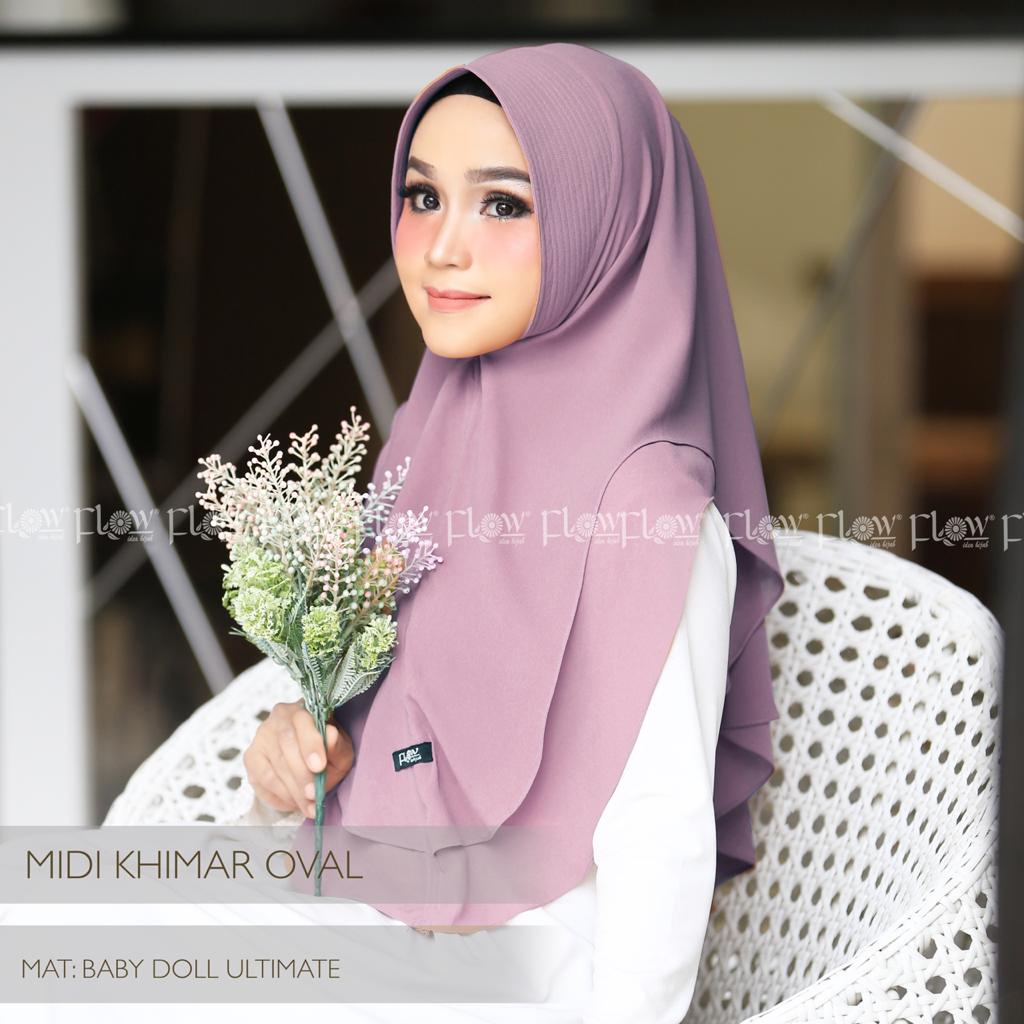 Jilbab Khimar Instan Ceruty Syari Daily Basic Ori Flow