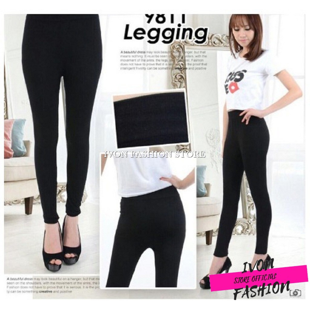 Harga PROMO Legging Polos Highwaist Murah