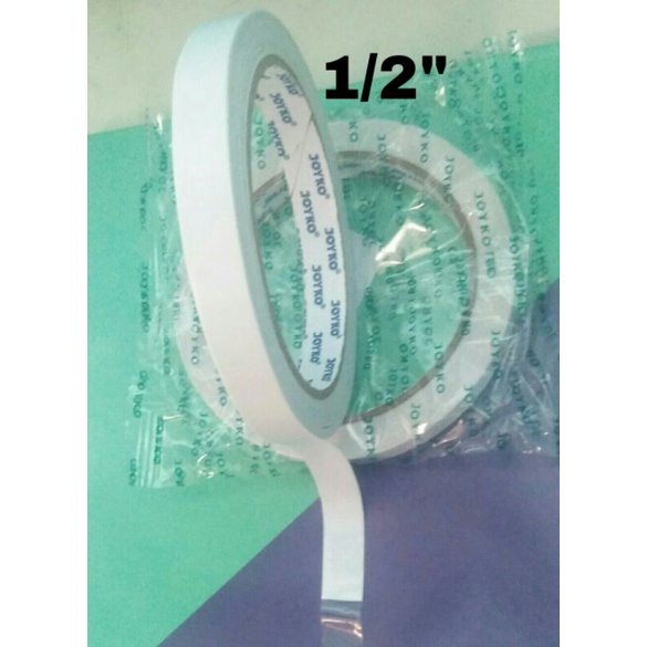 

Joyko Double Tape Joyko 1/2 Inch Perekat 2 sisi