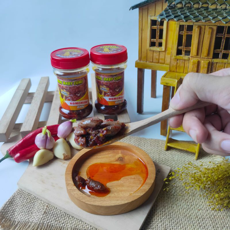

SAMBAL BABY CUMI HOMEMADE