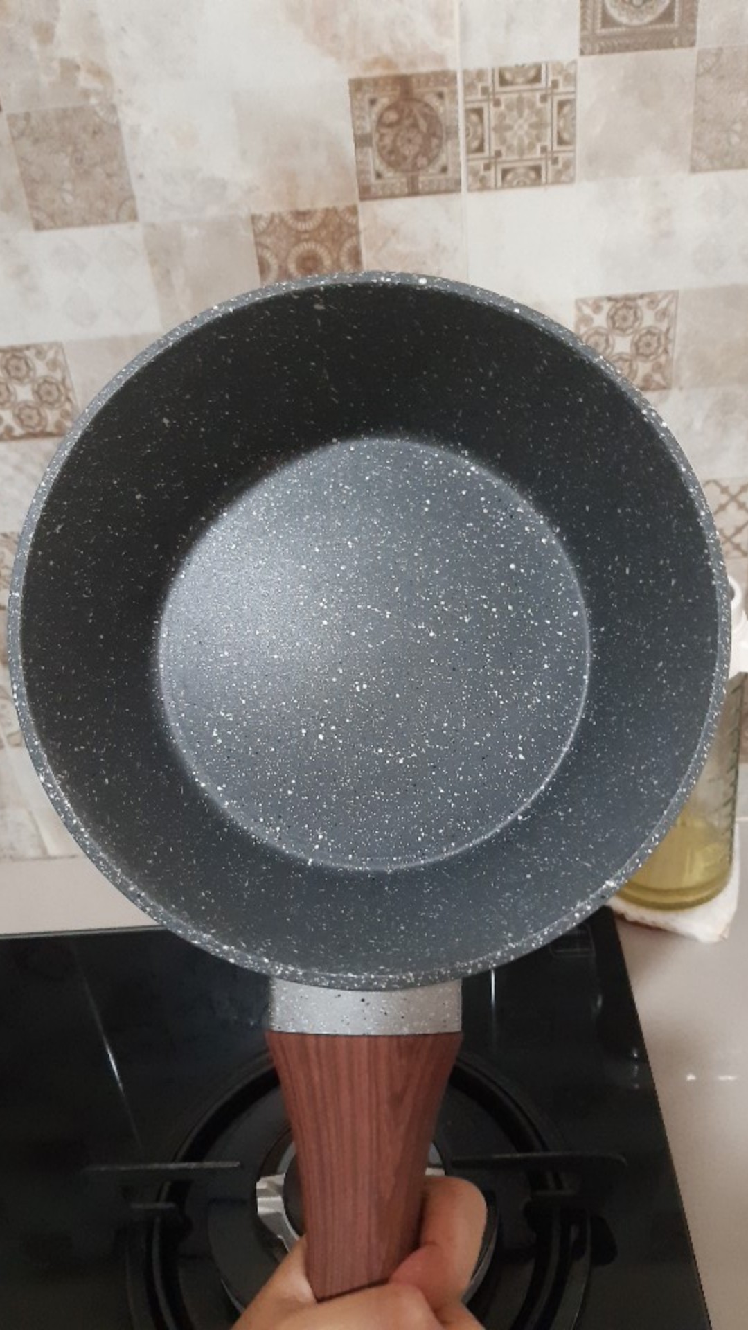 Cypruz Sn0212 Sauce Pan 18cm 18 Saucepan Marble Teflon Induksi Wajan