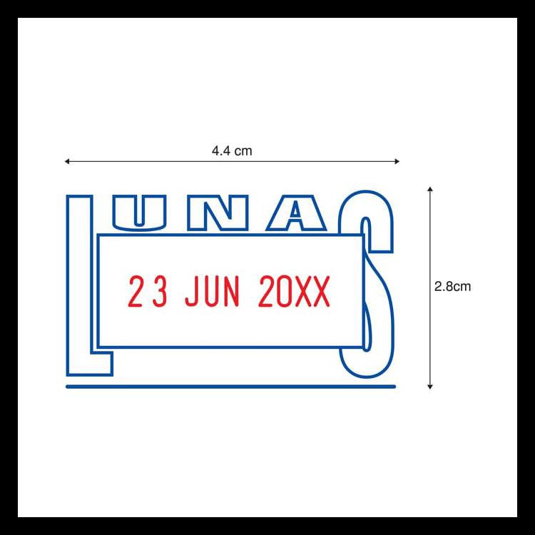 

Murmer Date Stamp / Stempel Tanggal Joyko S-71 (Lunas) / Self Inking Terjamin