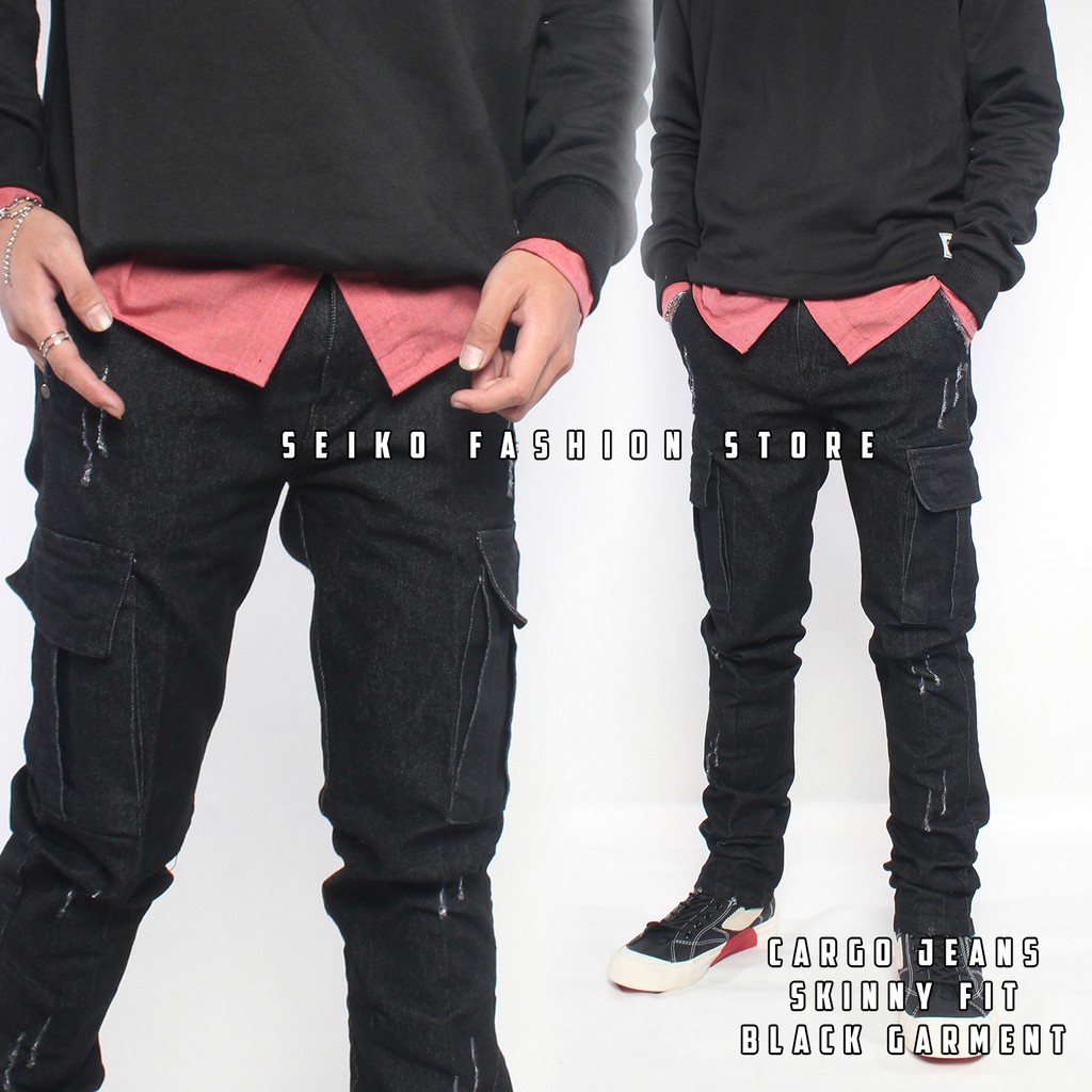 CELANA JEANS PRIA SLIMFIT ORIGINAL BVB JEANS CELANA JEANS PRIA BIKERS SKINY STRECH SOFT JEANS