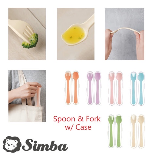 SIMBA Learning Spoon Frok / Sendok Garpu Baby