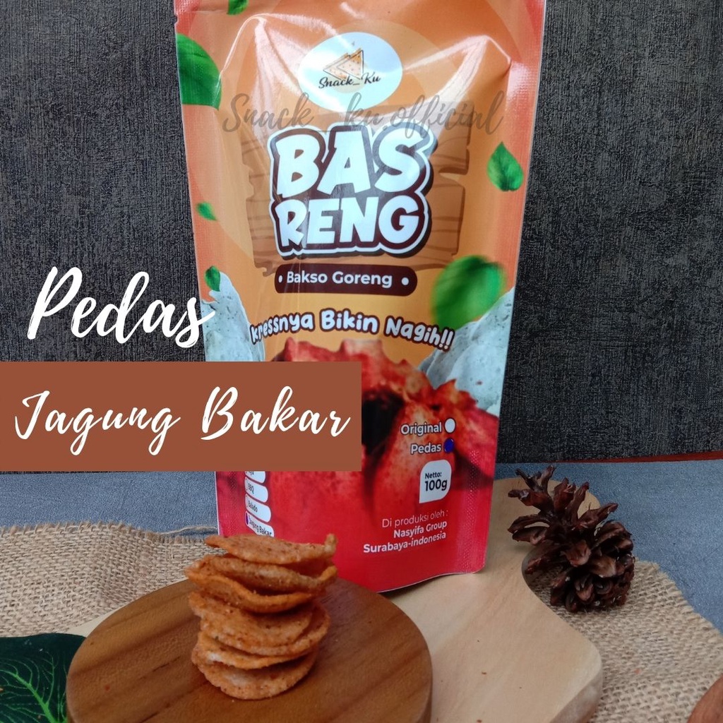 

BASRENG PEDAS JAGUNG BAKAR - Bakso Goreng Pedas Jagung Bakar / Cemilan Krupuk/Kripik SURABAYA