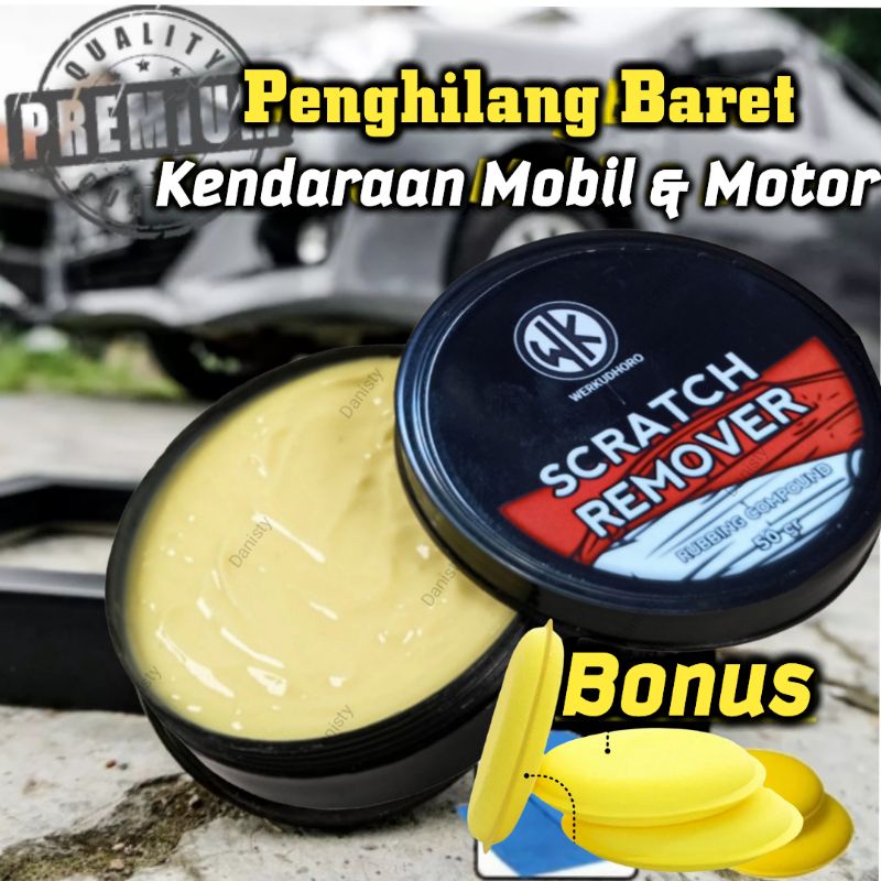 Penghilang baret mobil dan motor ampuh kinclong
