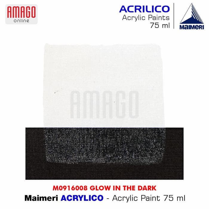 MAIMERI ACRILICO - ACRYLIC PAINT - GLOW IN THE DARK - 75ML - M0916008