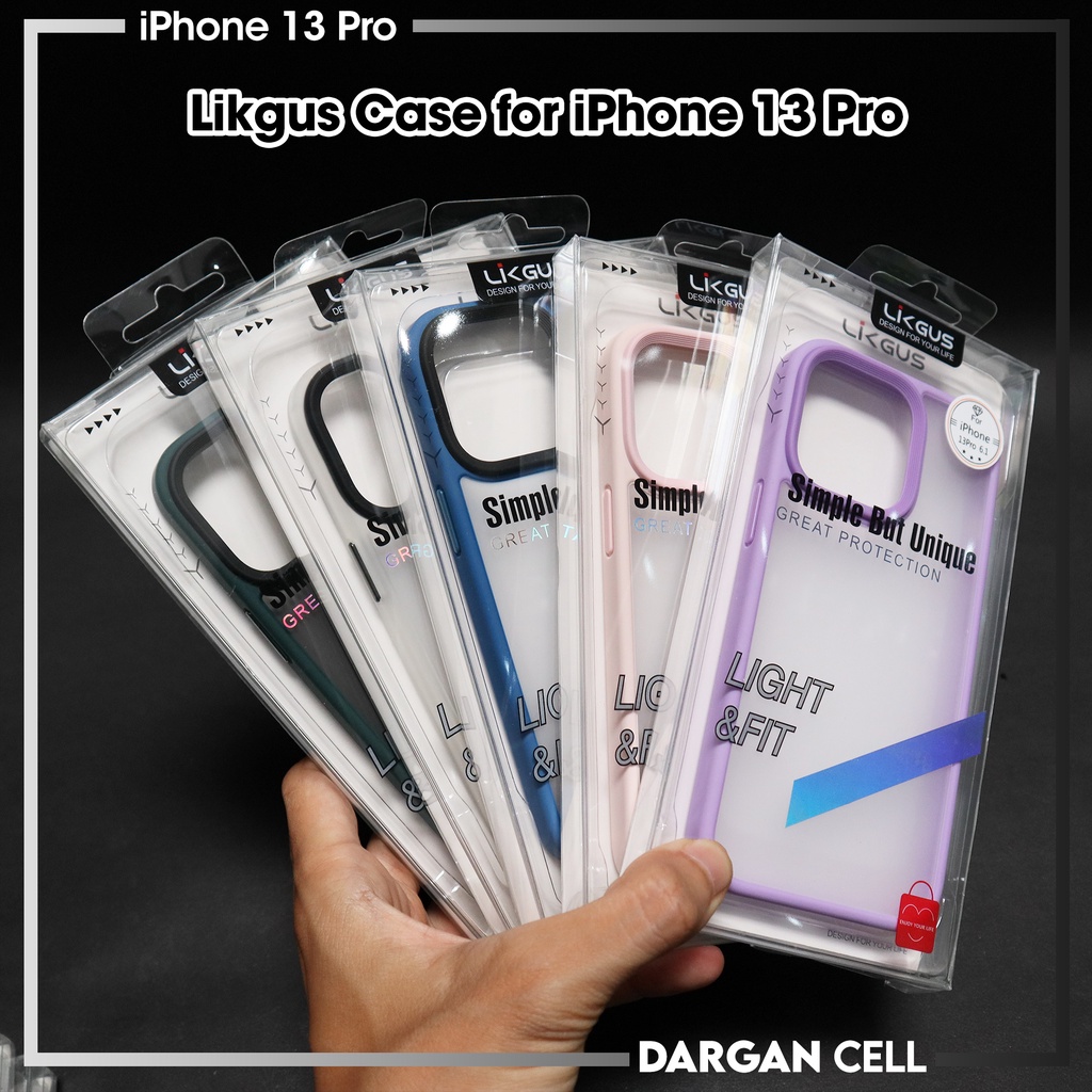 LIKGUS CASE UNTUK IPHONE 13 PRO