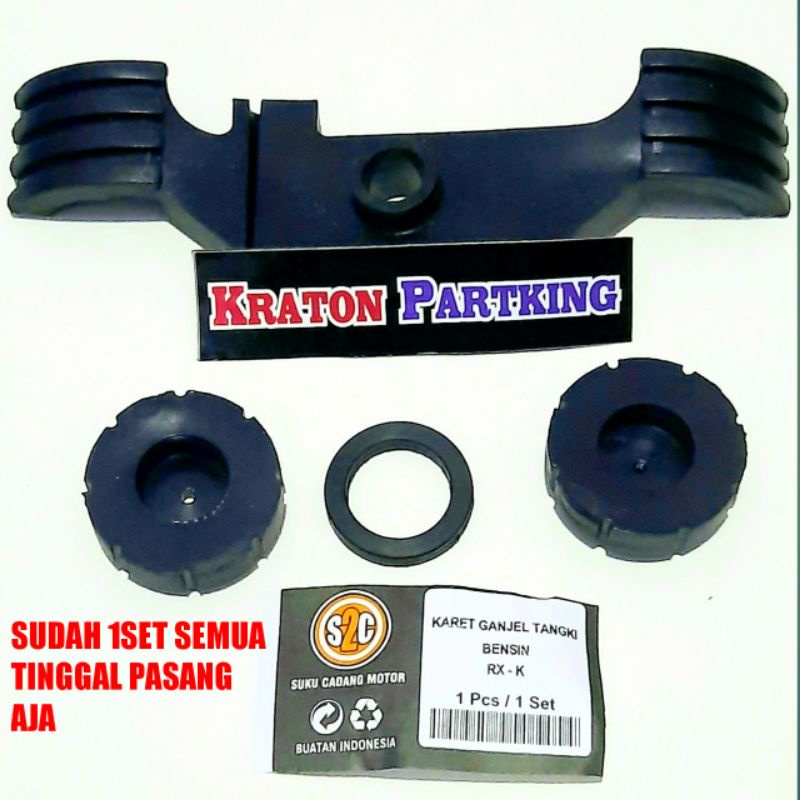 KARET TANGKI RX KING KOMPLIT 1 SET KARET GANJAL TANGKI RX KING KOMPLIT