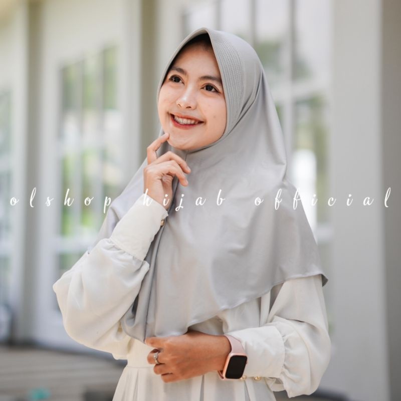 Bergo Jersey Hamidah / Hijab Menutup Dada