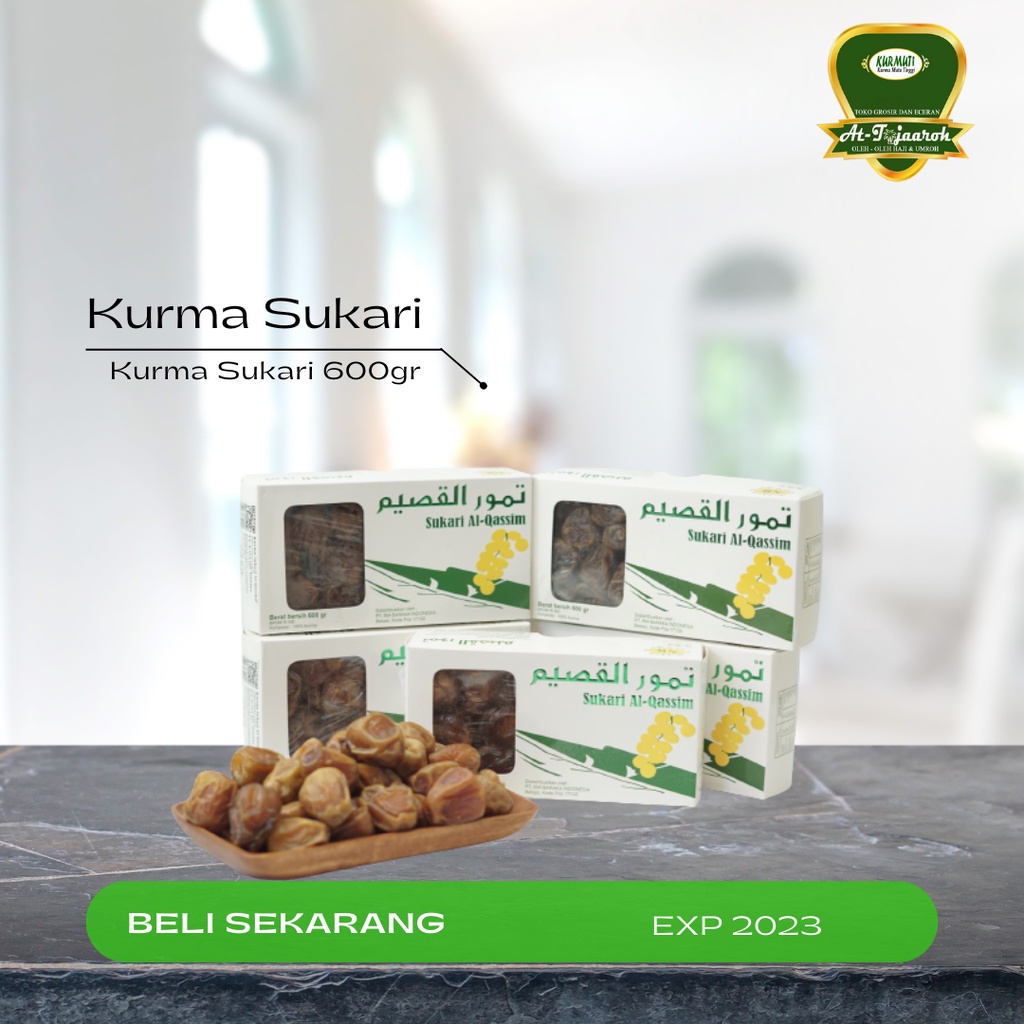 

KURMA SUKARI NR ALQASSIM 600 GRAM