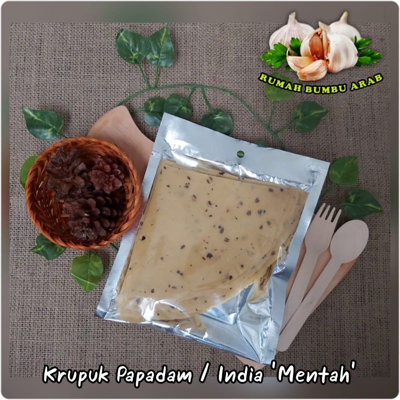 

Papadam / Krupuk India (Mentah) 250 Gram