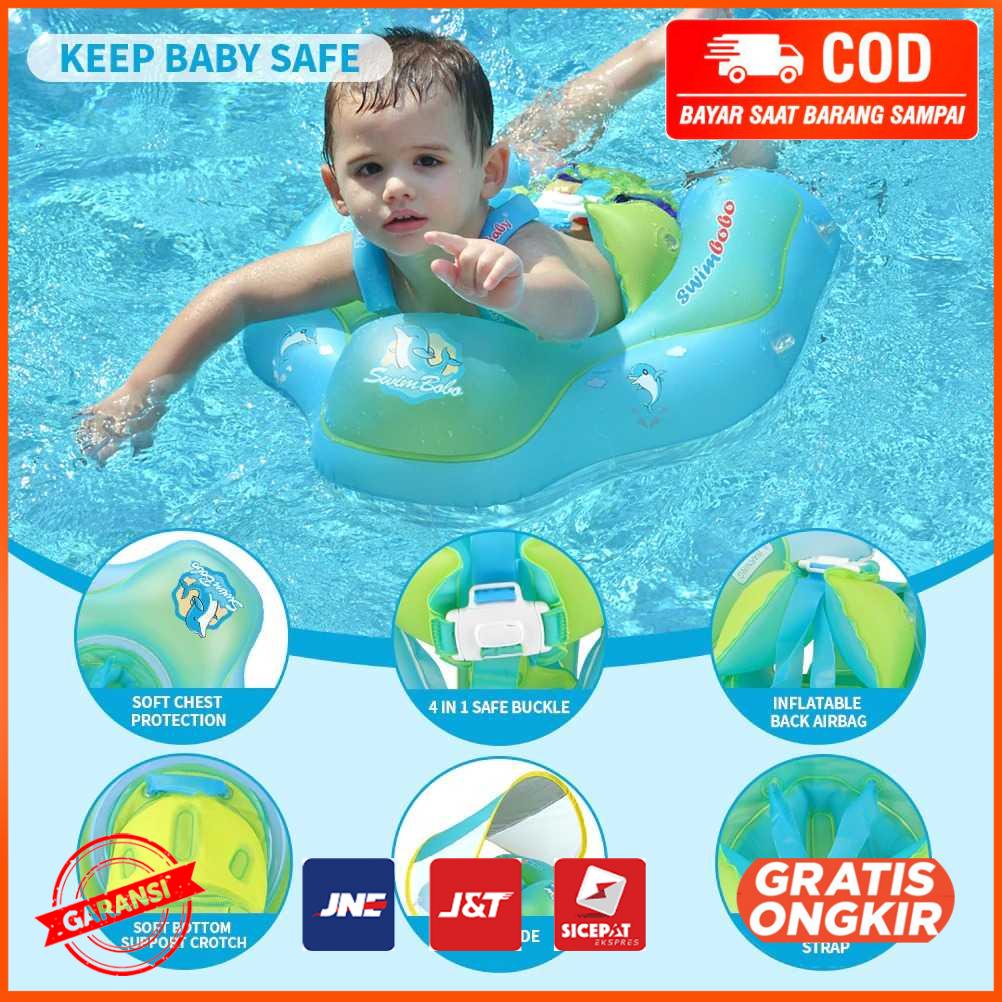 Pelampung Kolam Renang Bayi Canopy Size L