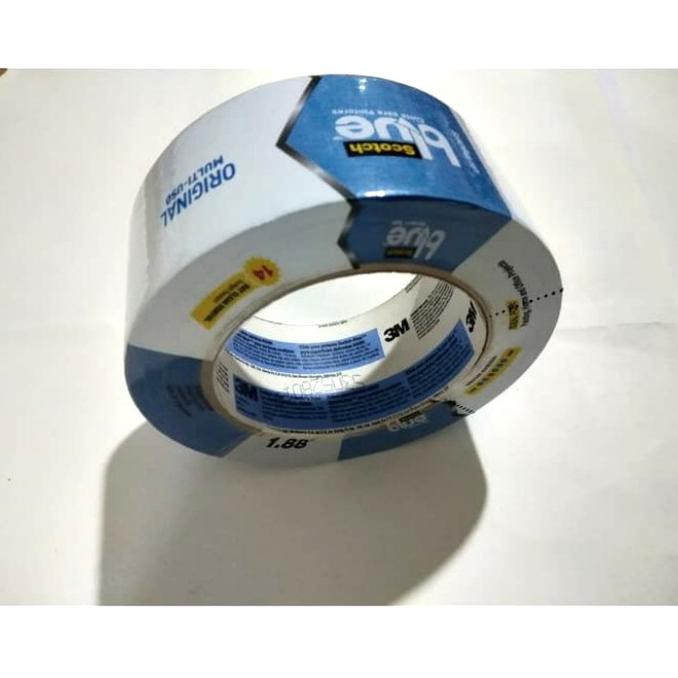 

Scotch 3M Masking Tape Blue- 48mm x 50- Lakban Kertas 3M Biru