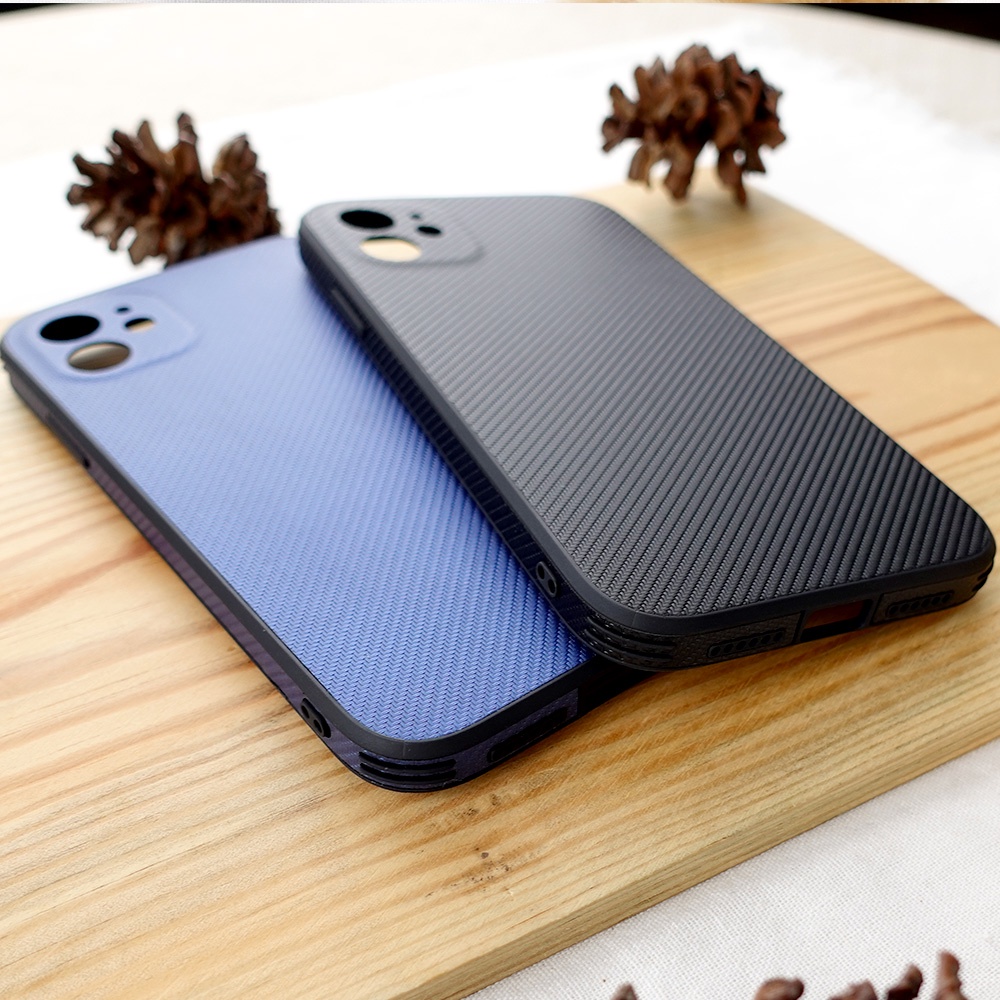 CASE IPHONE X XS XR 11 12 13 HARDCASE CARBON LENS CASING CARBON IPHONE HARDCASE CARBON LENS