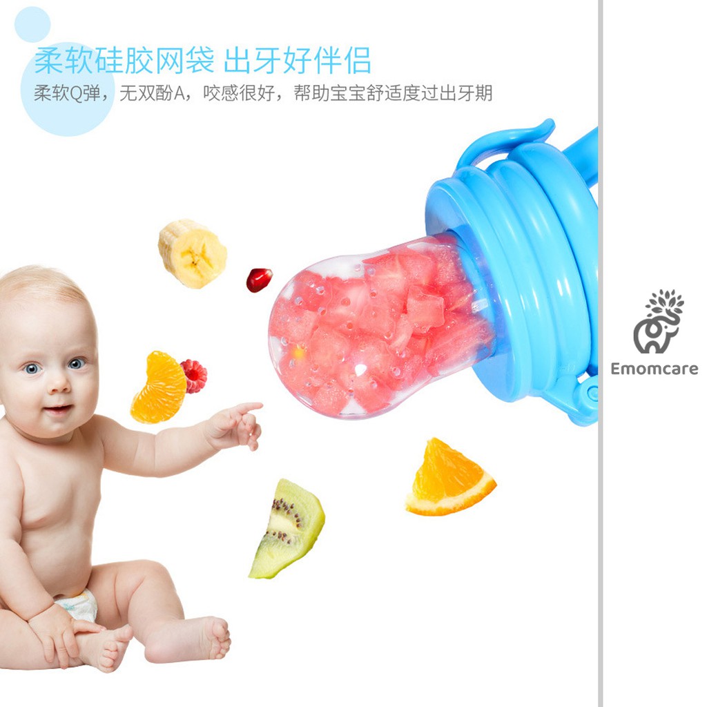 Banyak ukuran Empeng Buah Sayuran Bayi Lucu Dot Bayi  Baby Fruit  Food Feeder-1