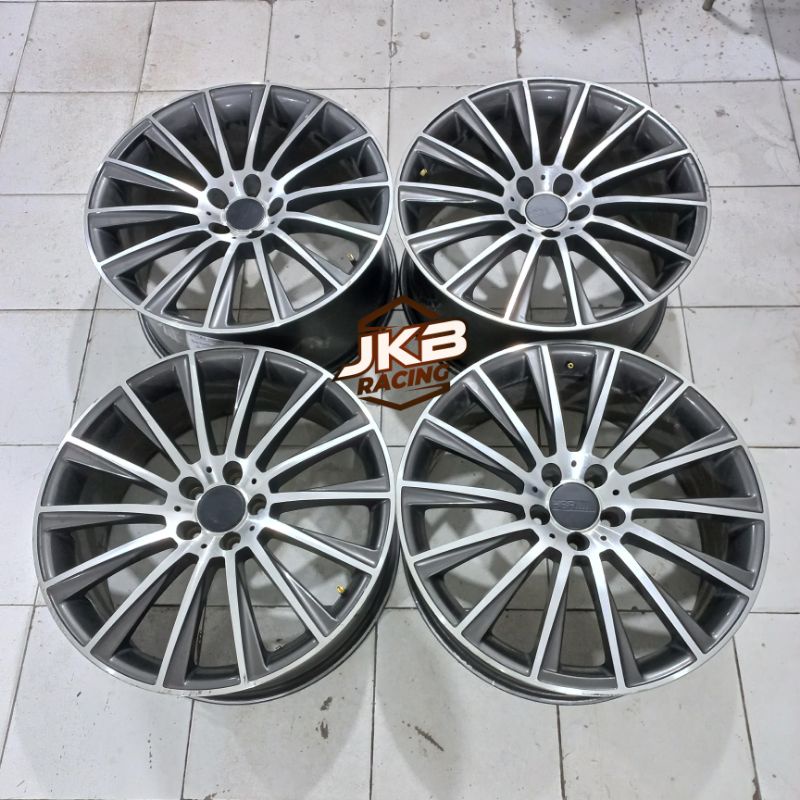 VELG MOBIL BEKAS HSR ROSTOCK R20 PCD 5X112 LEBAR 8.5/9.5 VELG ONLY