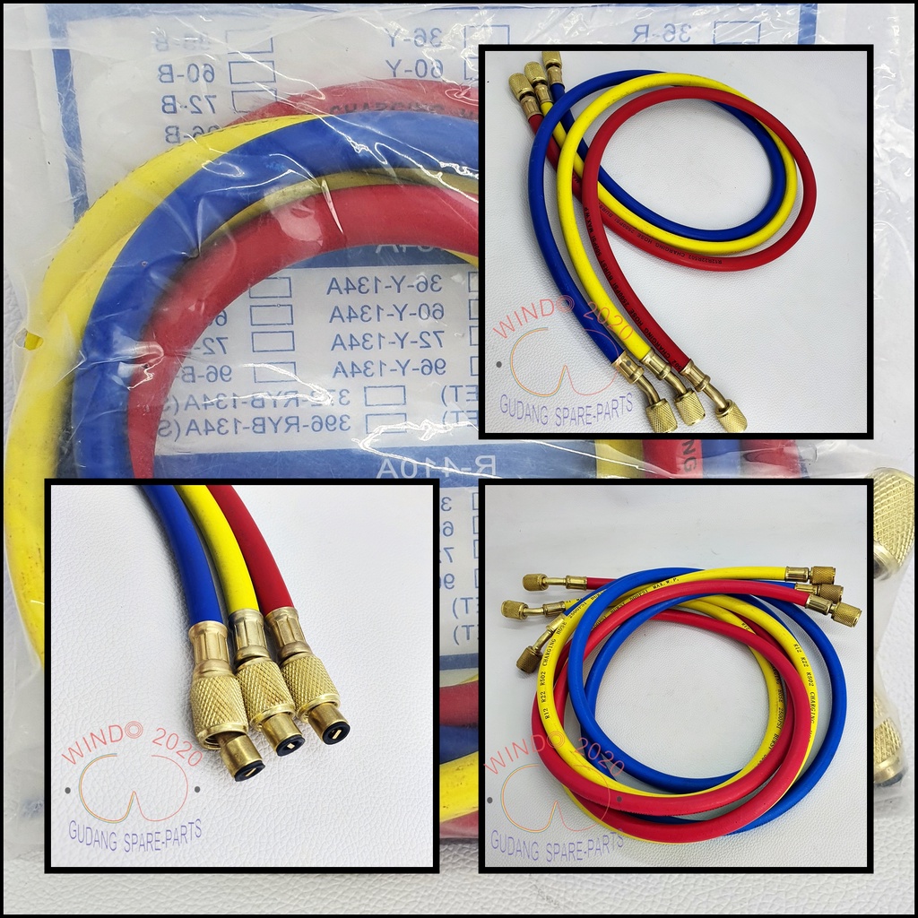 SELANG MANIFOLD | SELANG ANALIZER R22, R134, R502 | SELANG ANALISER | SELANG MANIPOL | SELANG REFRIGANT