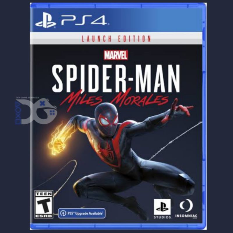 PS4 Game Spiderman Miles Morales BD