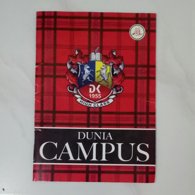 

Buku Tulis merek Maxi AA Dunia Campus