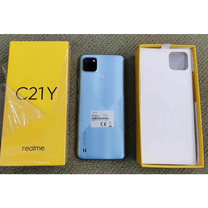 Hp Second Realme C21Y 3GB/32GB Fullset Garansi