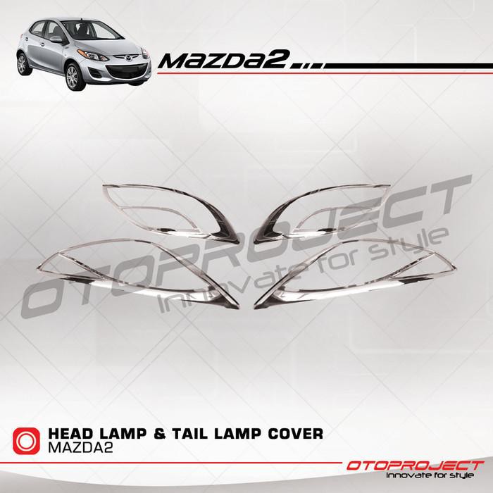 *Otomotif* Head lamp & tail lamp cover mazda 2