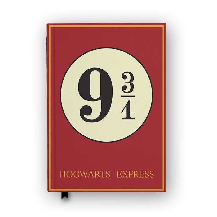 

Buku Catatan Notebook Hogwarts Express 9 3/4 Custom Nama Diary Jurnal