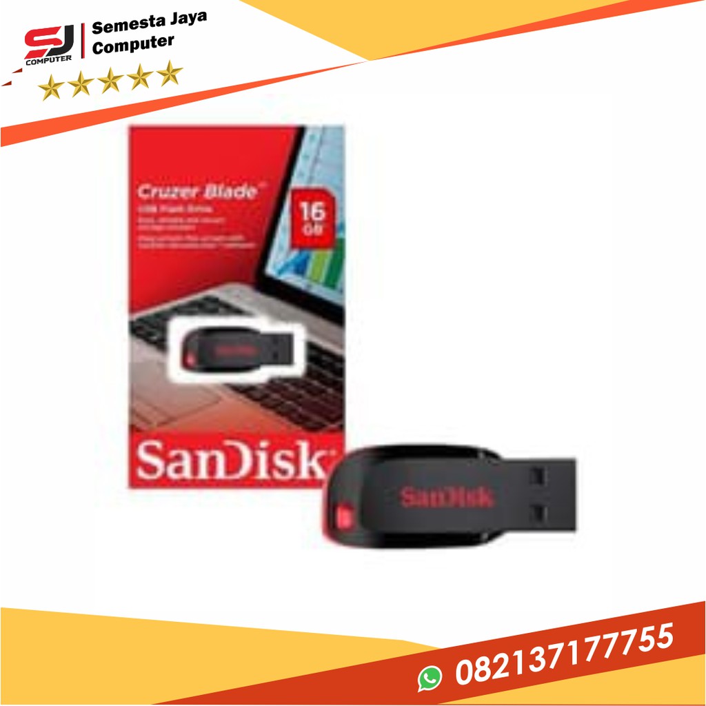 FLASDISH SANDIKS 16GB CRUZER BLADE