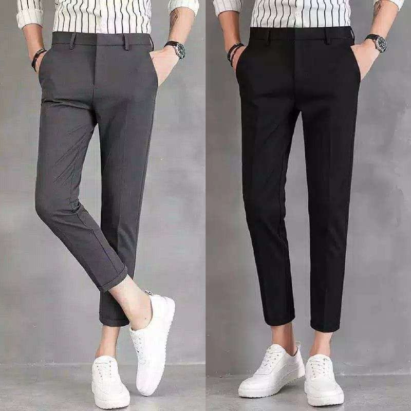 Celana Ankle Pants Celana Casual Celana Formal Celana Bahan Kerja Kantor Celana Panjang Pria Chino Chinos Fashion Pria Korean Style