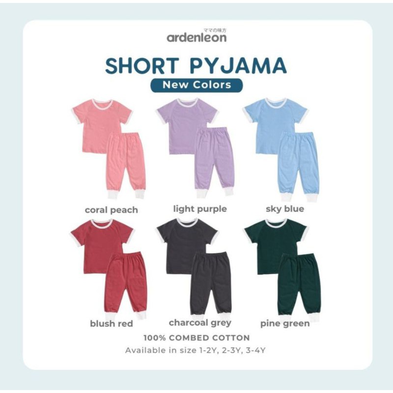 Ardenleon Short Pyjama New Colors