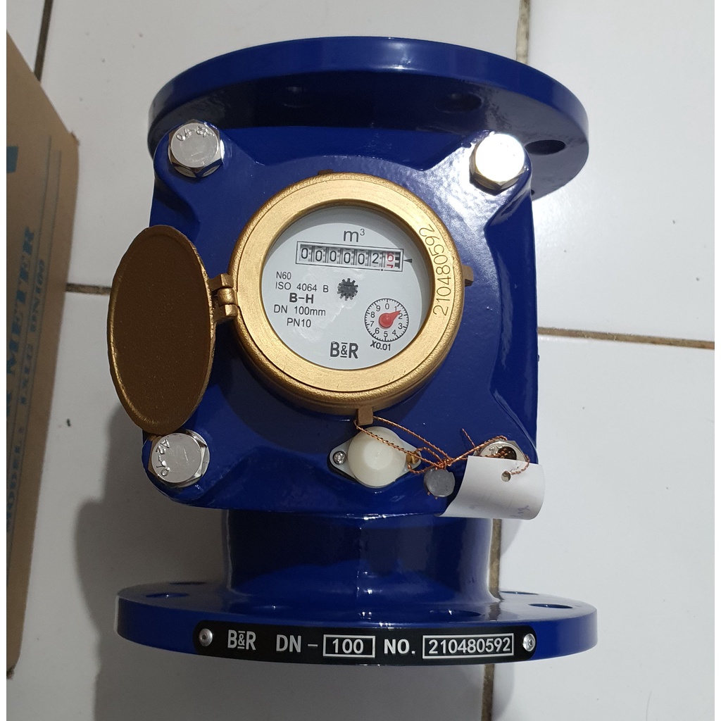 Jual Water Meter 4 Inch BR Meteran Air Flow Meter Shopee Indonesia