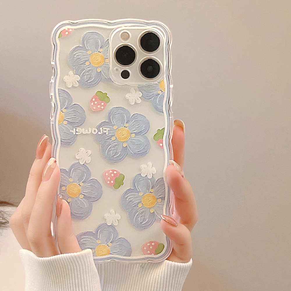 Soft Case Tpu Silikon Transparan Motif Doodle Kotak Untuk IPhone 13 11 12 Pro Max X XR XS Max 7 8 Plus 13 Mini 12 Mini SE2020