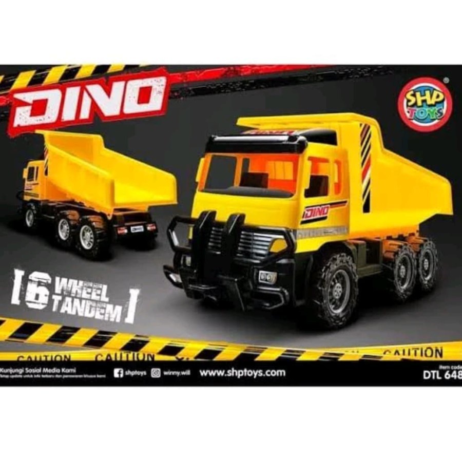 Mobil Truk Mainan Besar DTL 648 Mainan Truk Besar Pengangkut Pasir Bisa Diduduki
