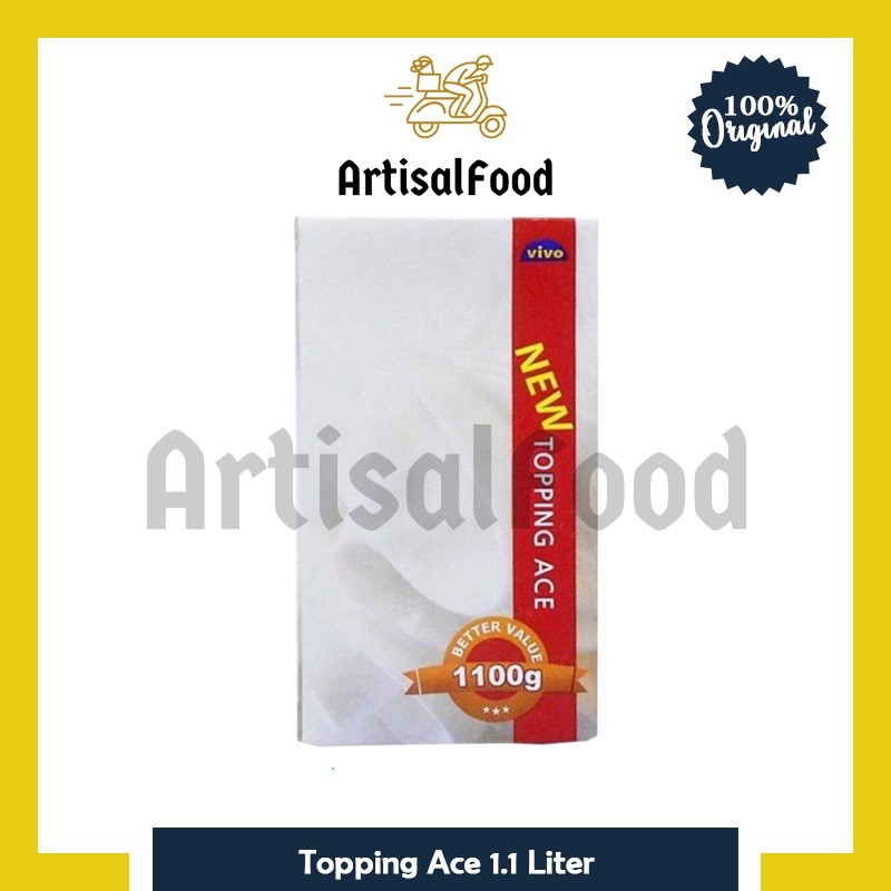 

(GOJEK) VIVO 1 LITER whipping cream non dairy