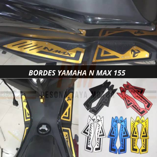 Bordes Nmax Old Karpet Nmax Old Pijakan Kaki Nmax Old Merk Nui Bikes Original