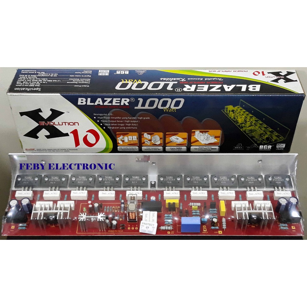 POWER BLAZER X10 + TRANSISTOR