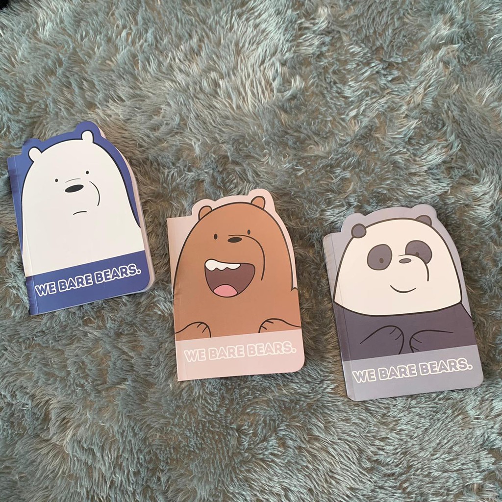 

NOTEBOOK WE BARE BEAR BUKU TULIS KARAKTER LUCU TERMURAH HARGA GROSIR PERLENGKAPAN SEKOLAH ANAK UNIK