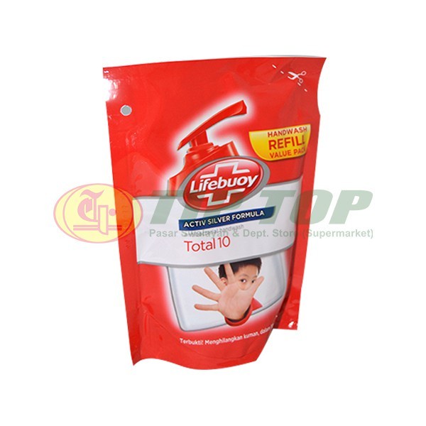 

LIFEBUOY HANDWASH RED TOTAL10 REFIL 180 mL