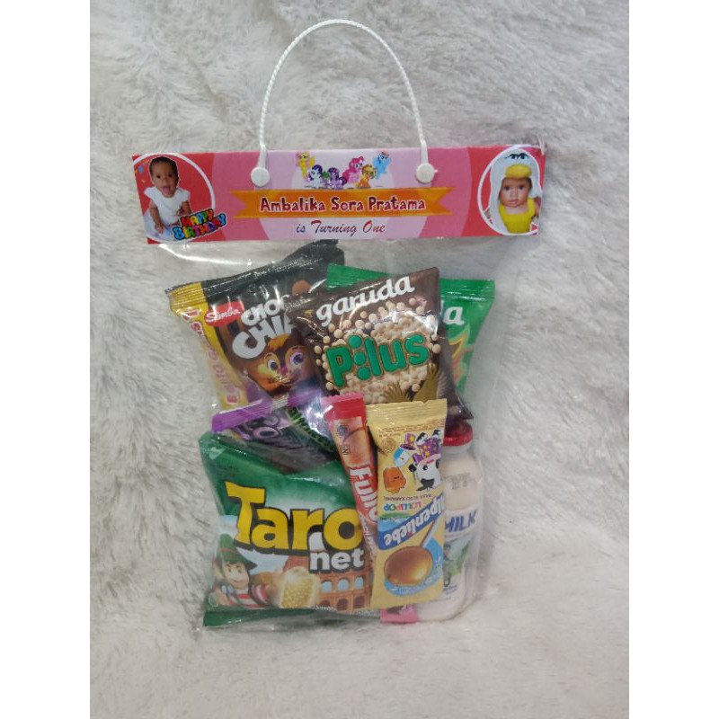 Tas Snack Lebaran / Tas Ulang Tahun / Goodie Bag Ultah